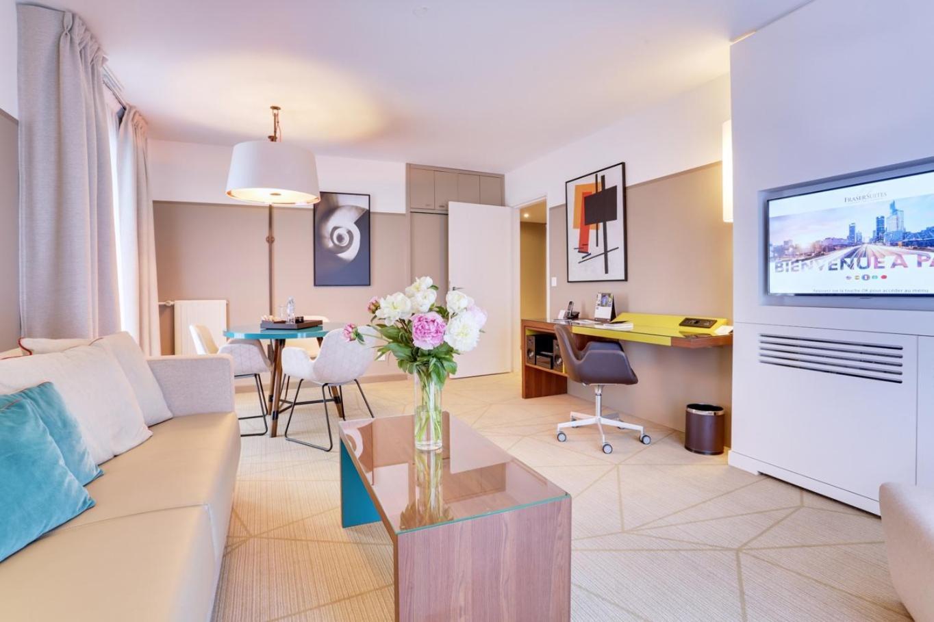 Fraser Suites Paris La Defense Courbevoie Luaran gambar Suite